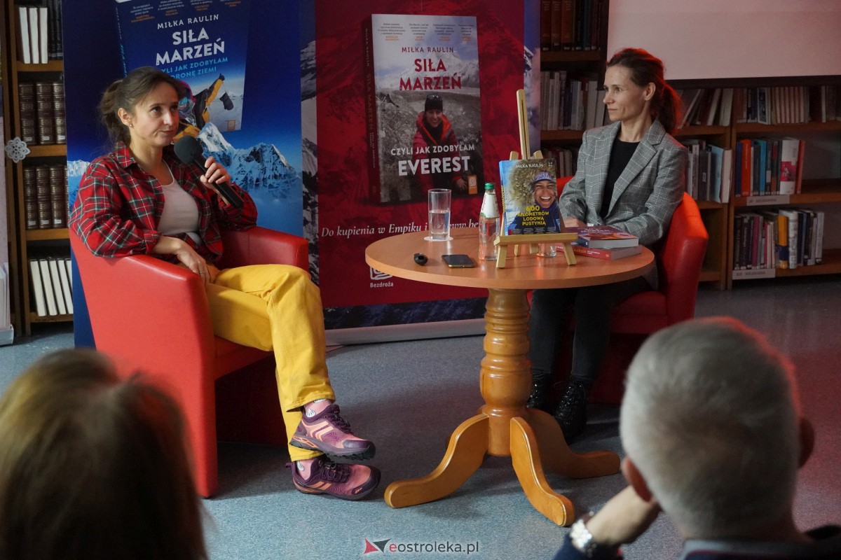 Spotkanie z podróżniczką, Miłką Raulin w Ostrołęce [18.01.2024] - zdjęcie #15 - eOstroleka.pl