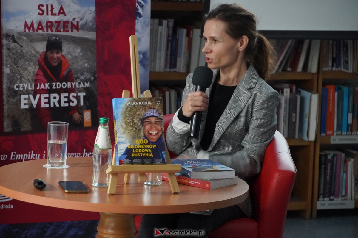 Spotkanie z podróżniczką, Miłką Raulin w Ostrołęce [18.01.2024] - zdjęcie #14 - eOstroleka.pl