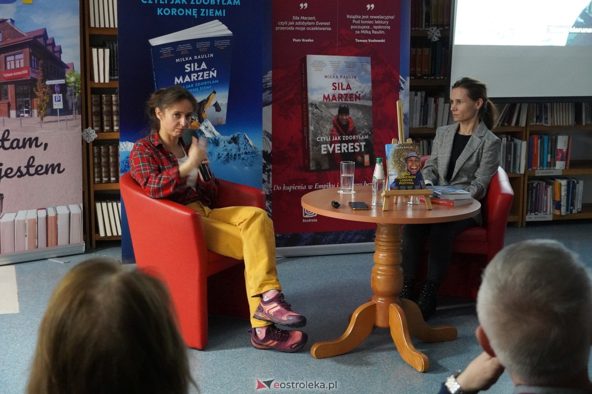 Spotkanie z podróżniczką, Miłką Raulin w Ostrołęce [18.01.2024] - zdjęcie #12 - eOstroleka.pl