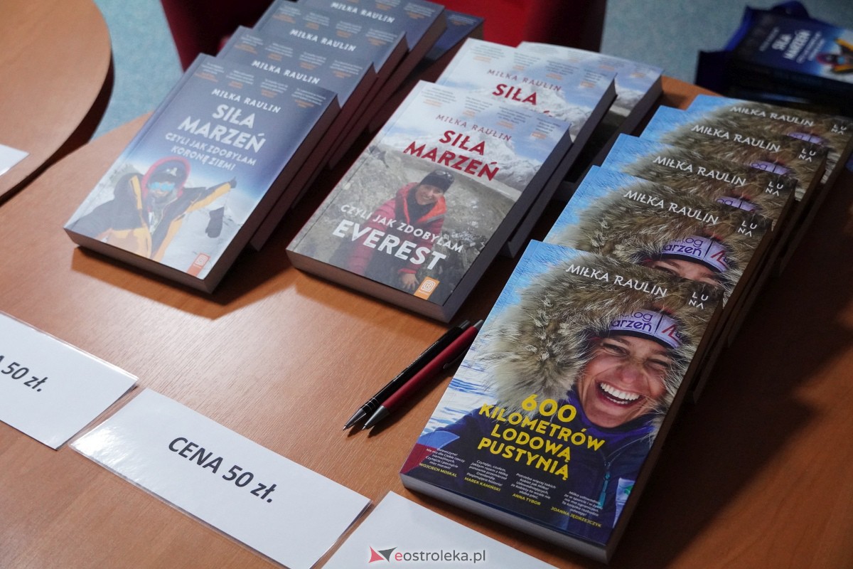 Spotkanie z podróżniczką, Miłką Raulin w Ostrołęce [18.01.2024] - zdjęcie #8 - eOstroleka.pl