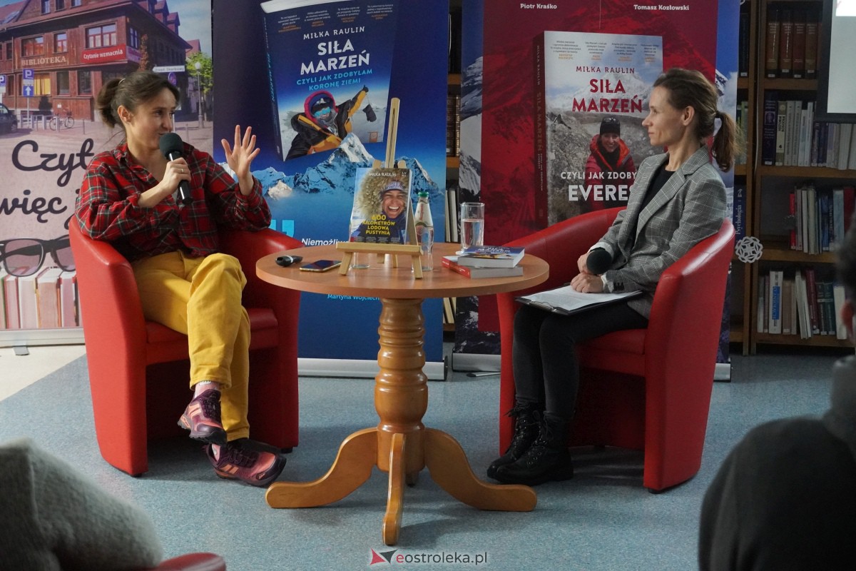 Spotkanie z podróżniczką, Miłką Raulin w Ostrołęce [18.01.2024] - zdjęcie #2 - eOstroleka.pl