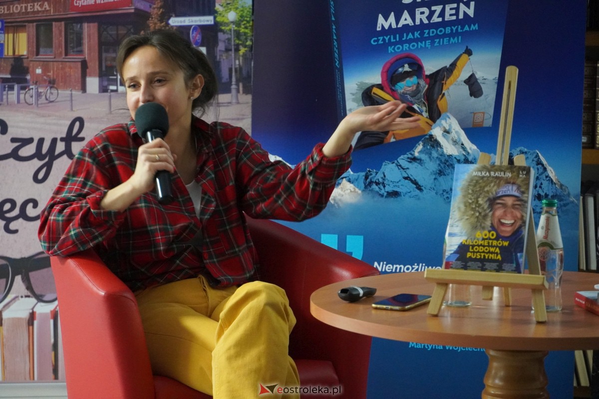 Spotkanie z podróżniczką, Miłką Raulin w Ostrołęce [18.01.2024] - zdjęcie #1 - eOstroleka.pl