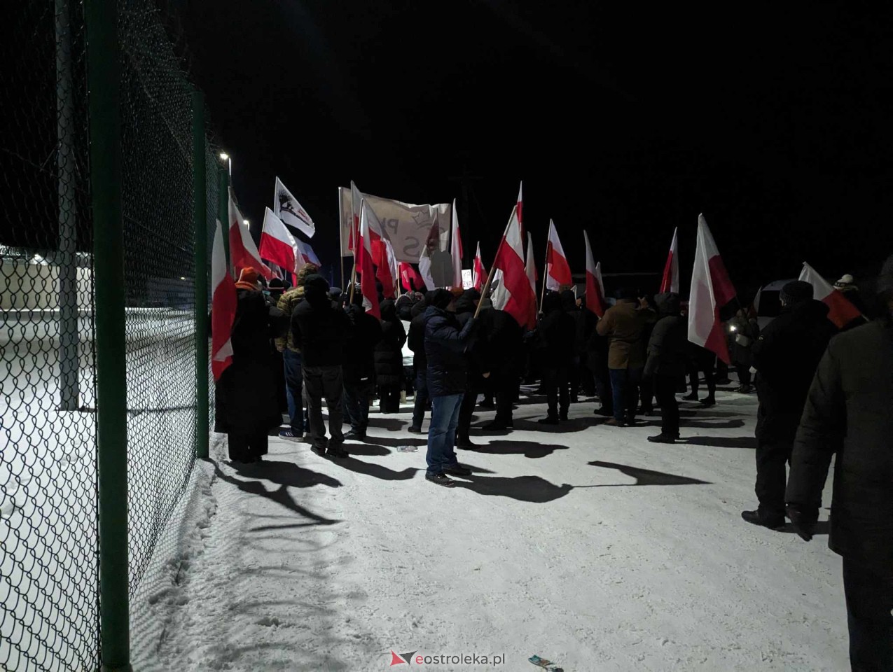 Przytuły Stare: Wiec poparcia dla Macieja Wąsika z udziałem J. Kaczyńskiego [19.01.2024] - zdjęcie #71 - eOstroleka.pl