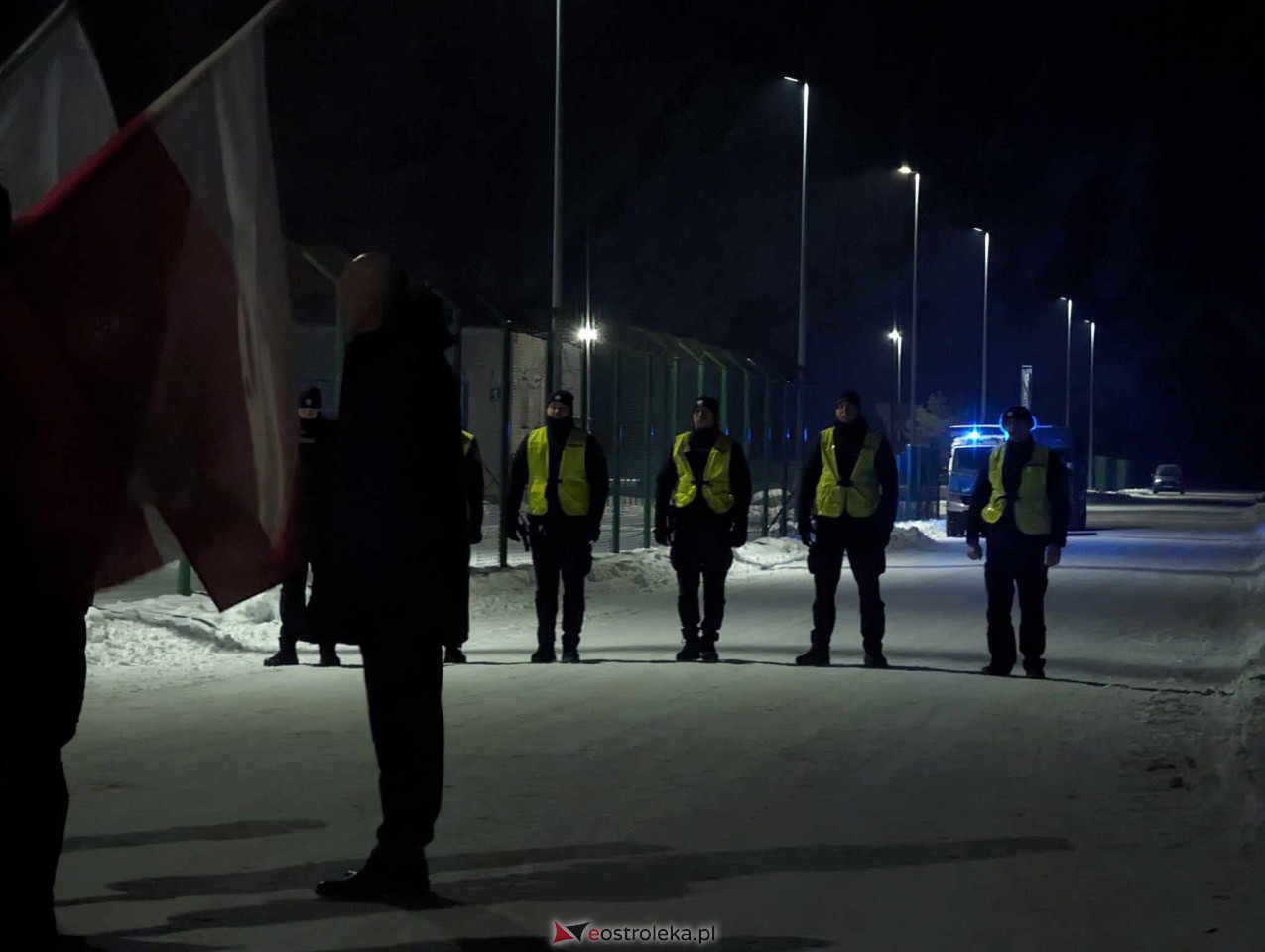 Przytuły Stare: Wiec poparcia dla Macieja Wąsika z udziałem J. Kaczyńskiego [19.01.2024] - zdjęcie #43 - eOstroleka.pl