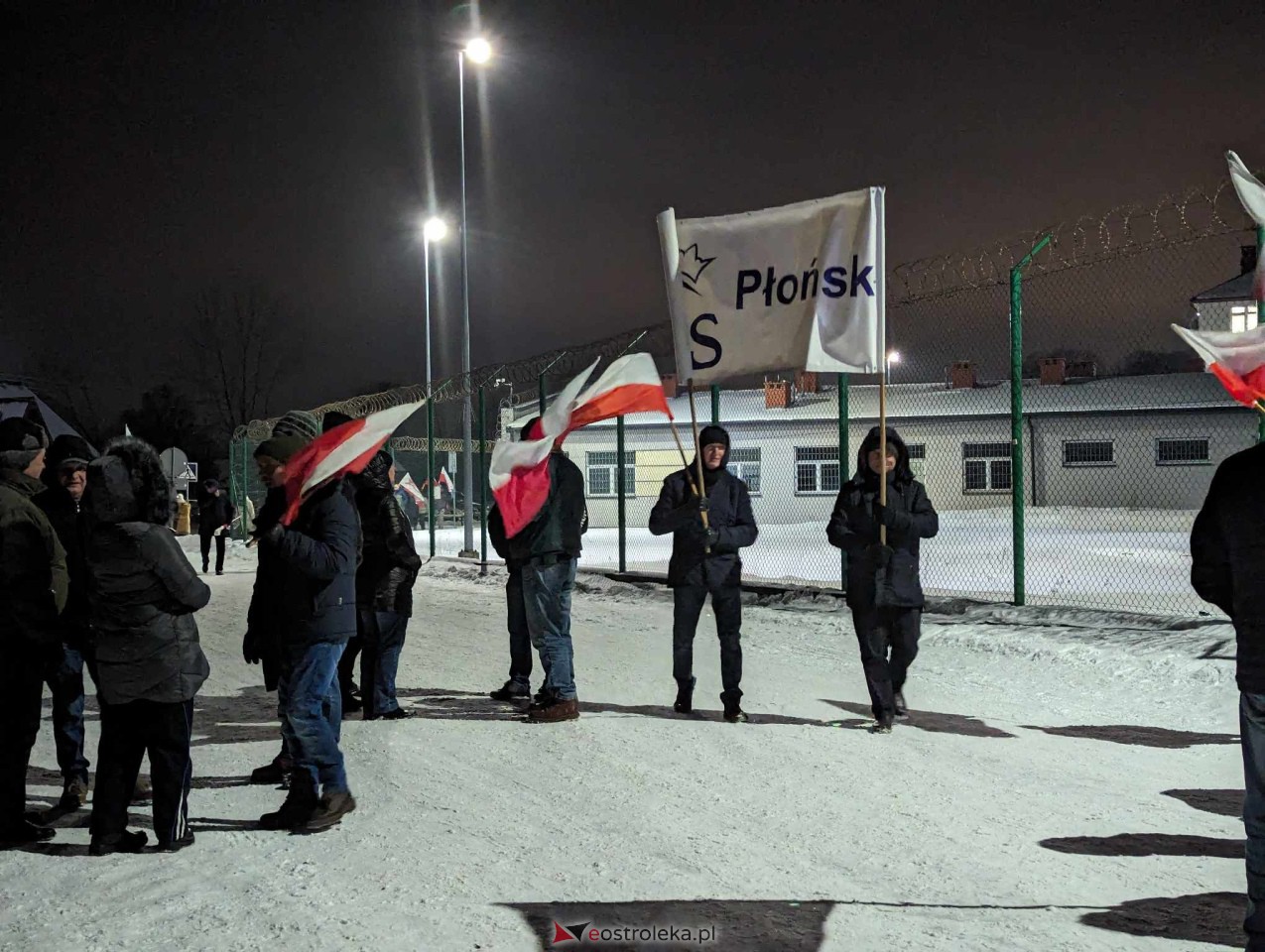 Przytuły Stare: Wiec poparcia dla Macieja Wąsika z udziałem J. Kaczyńskiego [19.01.2024] - zdjęcie #37 - eOstroleka.pl