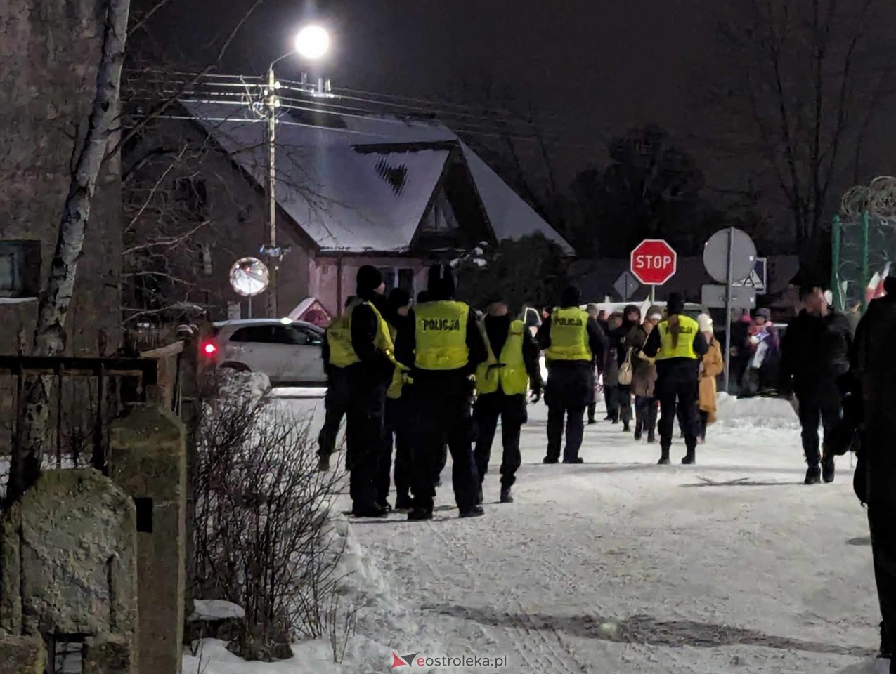 Przytuły Stare: Wiec poparcia dla Macieja Wąsika z udziałem J. Kaczyńskiego [19.01.2024] - zdjęcie #25 - eOstroleka.pl