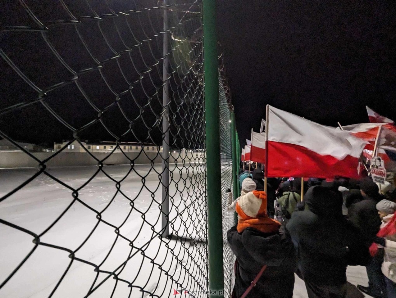 Przytuły Stare: Wiec poparcia dla Macieja Wąsika z udziałem J. Kaczyńskiego [19.01.2024] - zdjęcie #14 - eOstroleka.pl