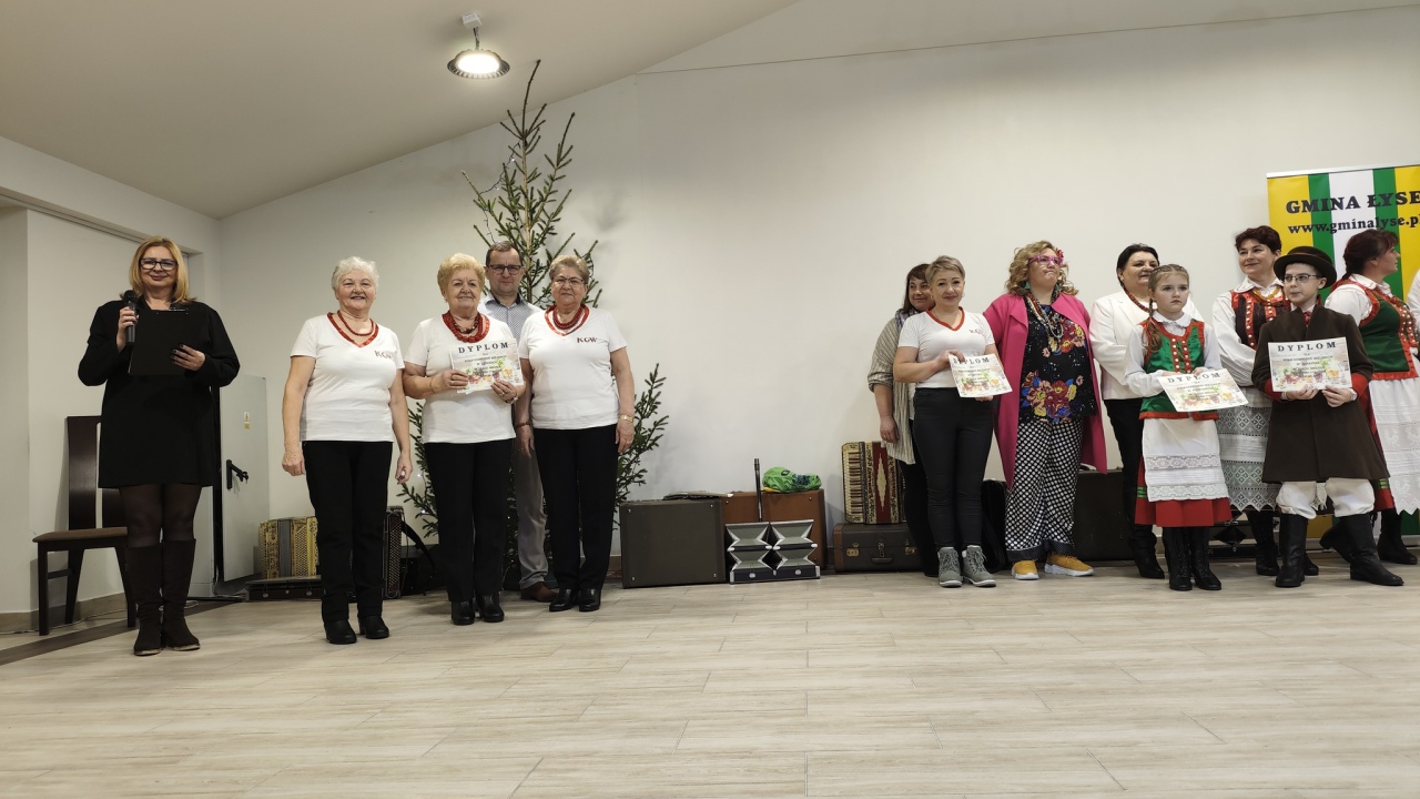 Kominki Kurpiowskie. impreza folklorystyczna związana z zapustami w Łysych - zdjęcie #12 - eOstroleka.pl