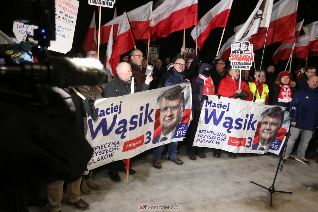Maciej Wąsik wychodzi z więzienia w Przytułach Starych [23.01.2024] - zdjęcie #63 - eOstroleka.pl