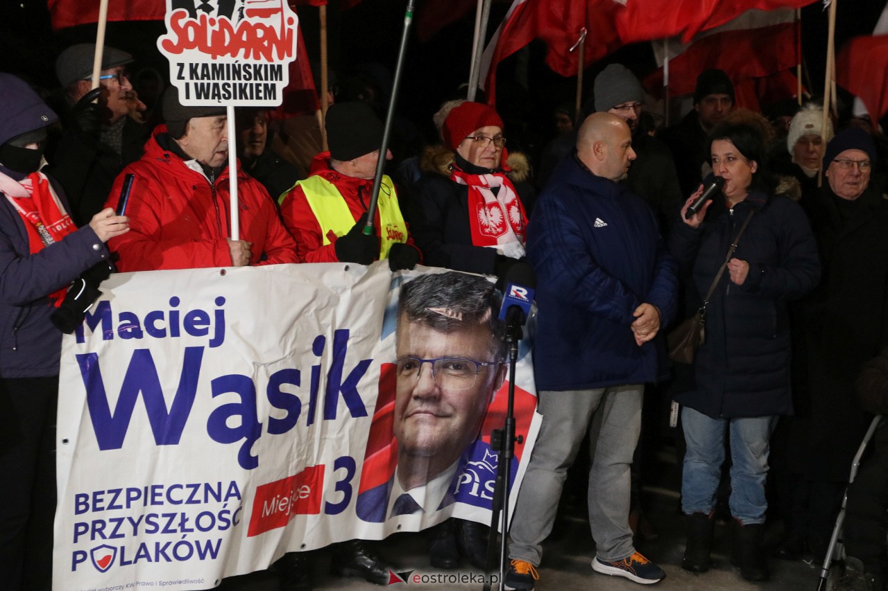 Maciej Wąsik wychodzi z więzienia w Przytułach Starych [23.01.2024] - zdjęcie #39 - eOstroleka.pl