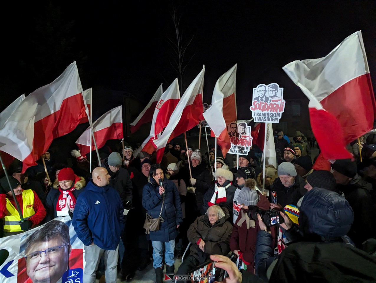 Maciej Wąsik wychodzi z więzienia w Przytułach Starych [23.01.2024] - zdjęcie #118 - eOstroleka.pl