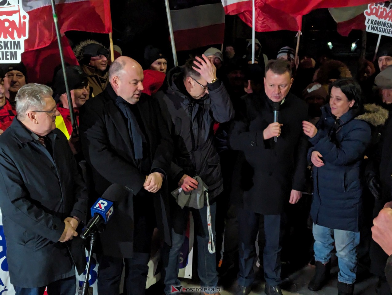 Maciej Wąsik wychodzi z więzienia w Przytułach Starych [23.01.2024] - zdjęcie #113 - eOstroleka.pl