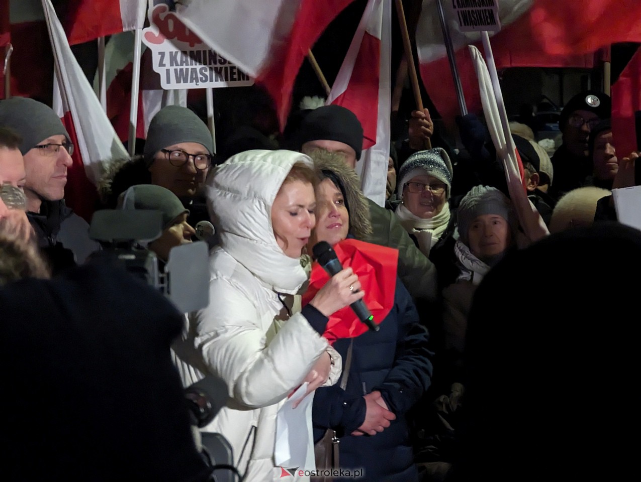 Maciej Wąsik wychodzi z więzienia w Przytułach Starych [23.01.2024] - zdjęcie #103 - eOstroleka.pl