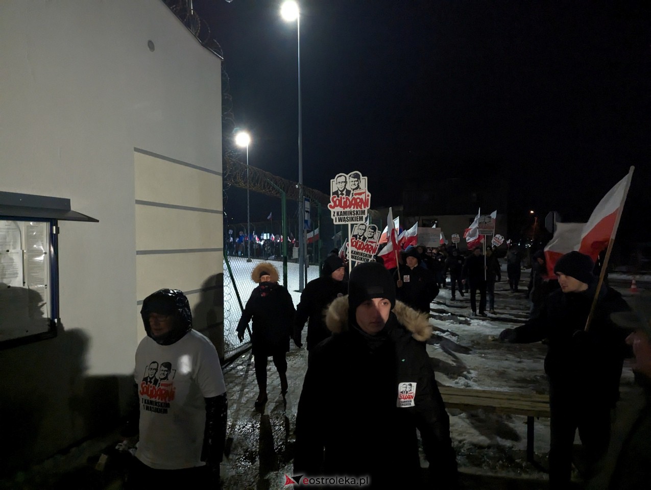 Maciej Wąsik wychodzi z więzienia w Przytułach Starych [23.01.2024] - zdjęcie #93 - eOstroleka.pl