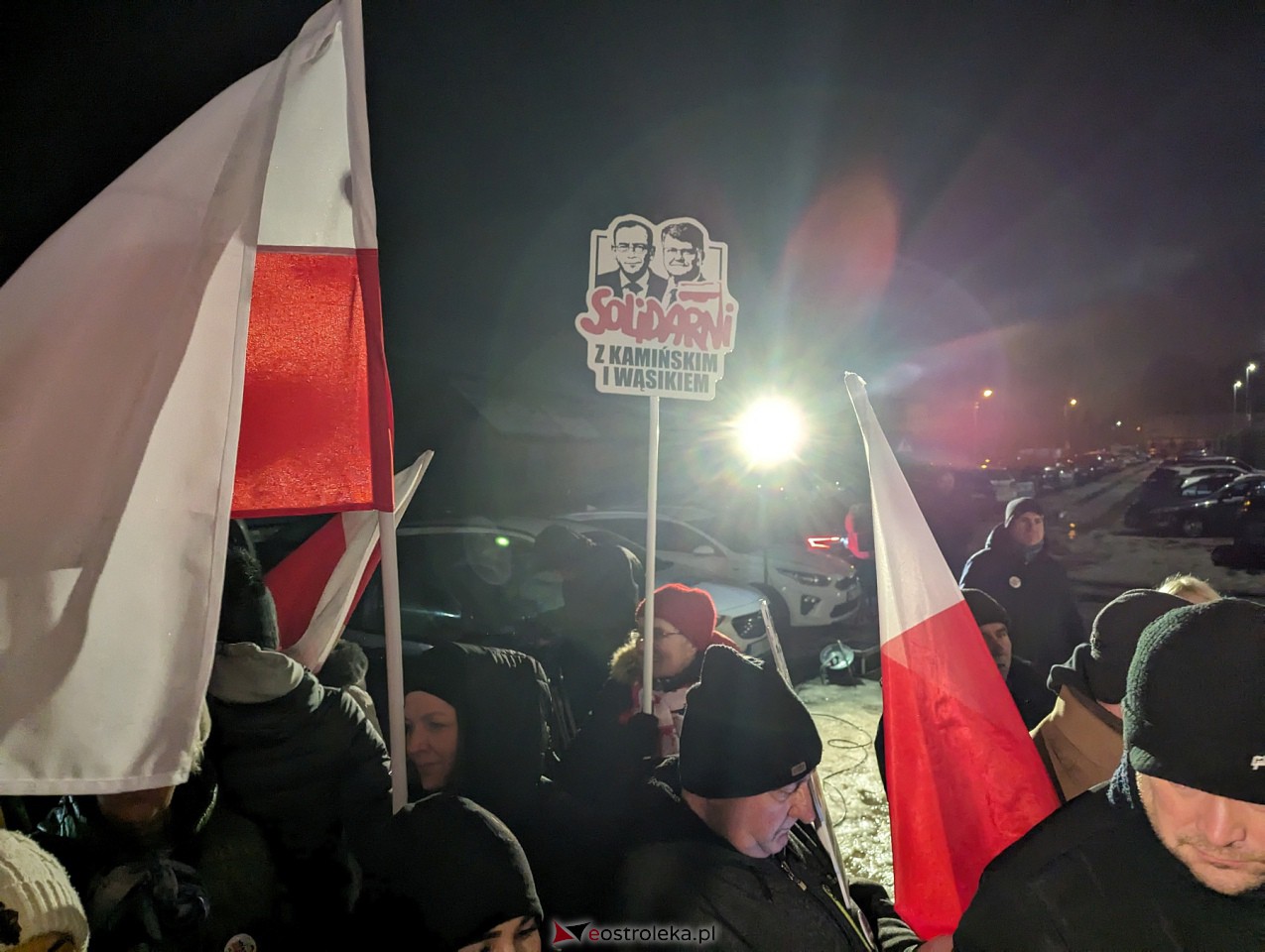 Maciej Wąsik wychodzi z więzienia w Przytułach Starych [23.01.2024] - zdjęcie #87 - eOstroleka.pl