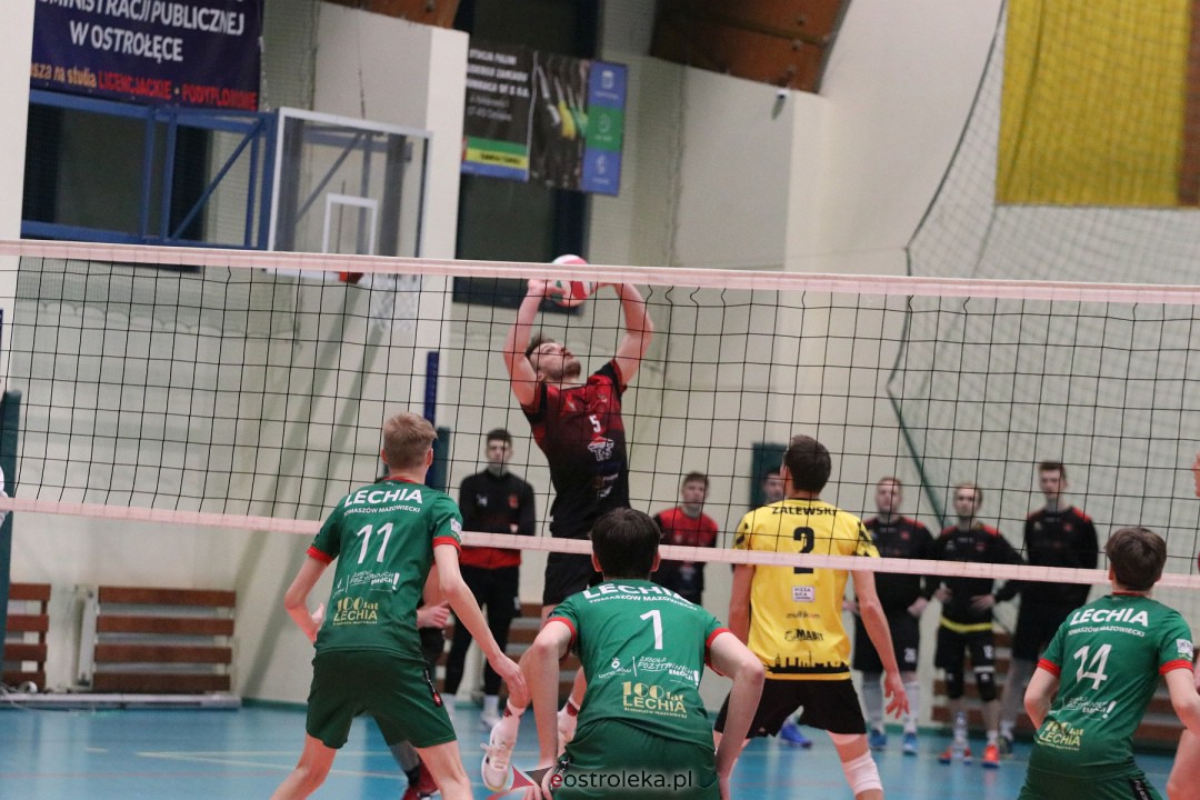 SPS Volley Ostrołęka - Lechia II Tomaszów Mazowiecki [24.01.2024] - zdjęcie #62 - eOstroleka.pl