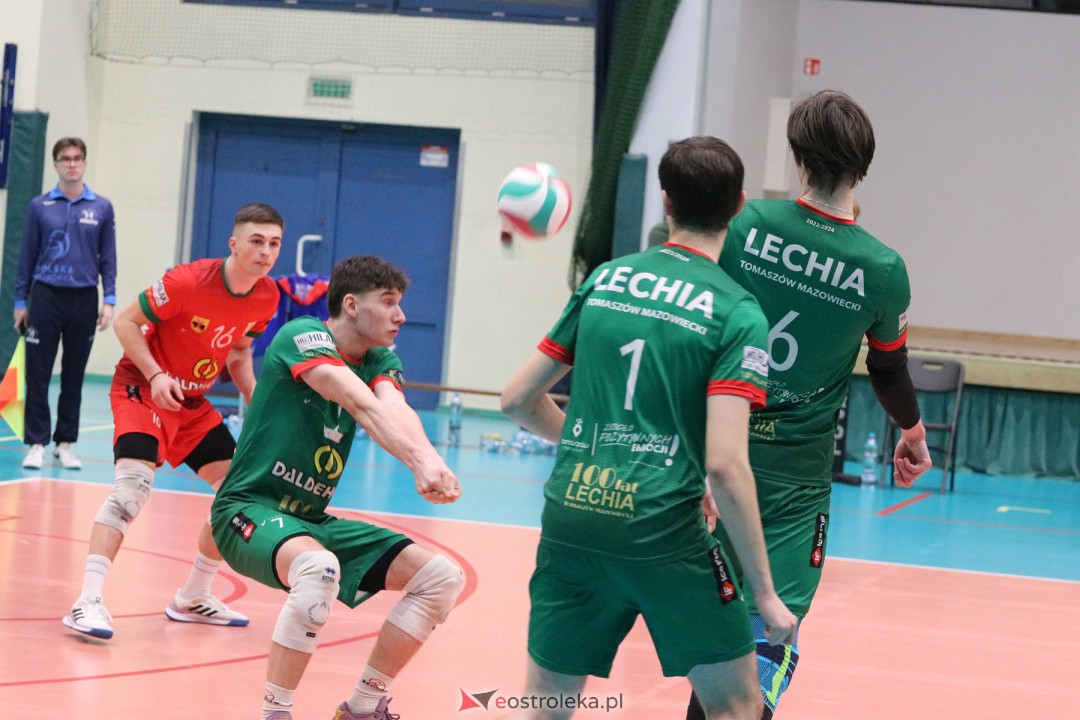 SPS Volley Ostrołęka - Lechia II Tomaszów Mazowiecki [24.01.2024] - zdjęcie #45 - eOstroleka.pl