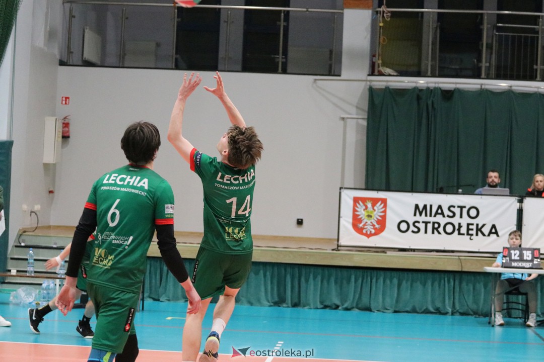 SPS Volley Ostrołęka - Lechia II Tomaszów Mazowiecki [24.01.2024] - zdjęcie #44 - eOstroleka.pl