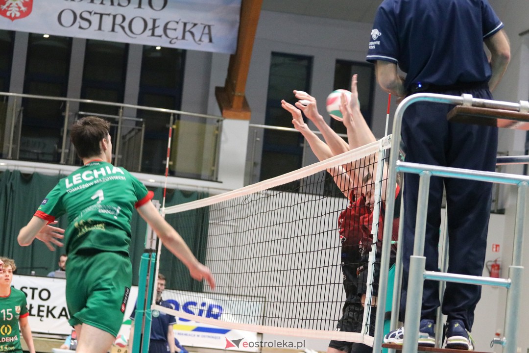 SPS Volley Ostrołęka - Lechia II Tomaszów Mazowiecki [24.01.2024] - zdjęcie #43 - eOstroleka.pl