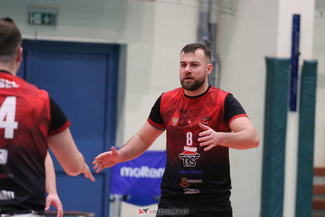 SPS Volley Ostrołęka - Lechia II Tomaszów Mazowiecki [24.01.2024] - zdjęcie #42 - eOstroleka.pl