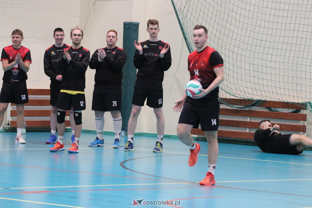 SPS Volley Ostrołęka - Lechia II Tomaszów Mazowiecki [24.01.2024] - zdjęcie #35 - eOstroleka.pl