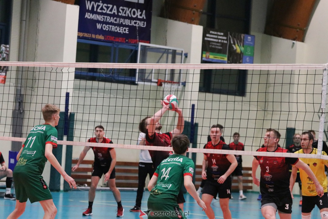 SPS Volley Ostrołęka - Lechia II Tomaszów Mazowiecki [24.01.2024] - zdjęcie #32 - eOstroleka.pl