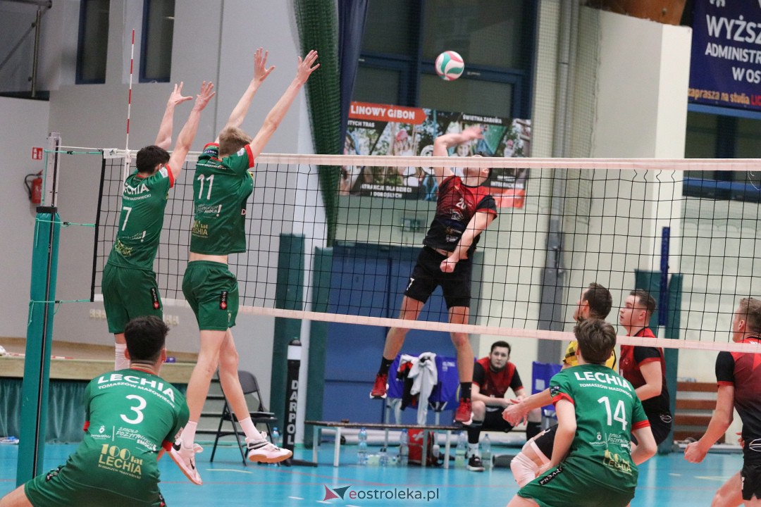 SPS Volley Ostrołęka - Lechia II Tomaszów Mazowiecki [24.01.2024] - zdjęcie #31 - eOstroleka.pl