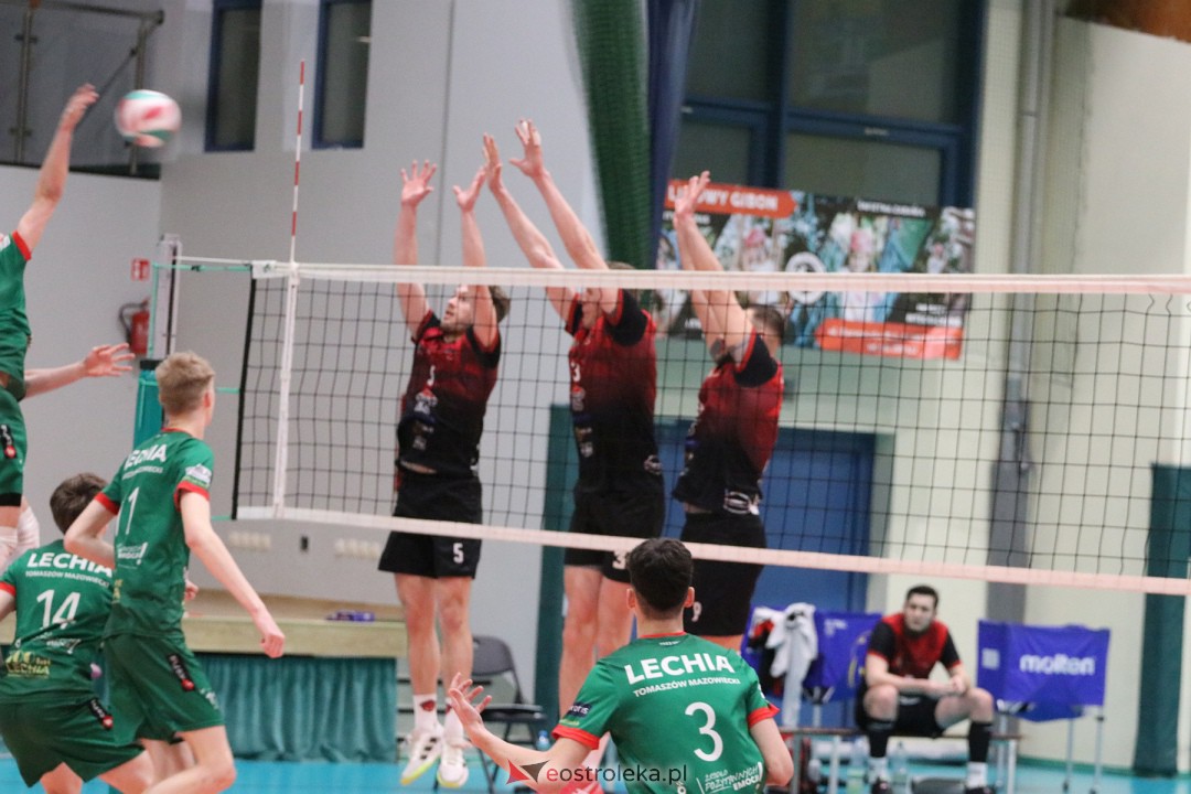 SPS Volley Ostrołęka - Lechia II Tomaszów Mazowiecki [24.01.2024] - zdjęcie #30 - eOstroleka.pl