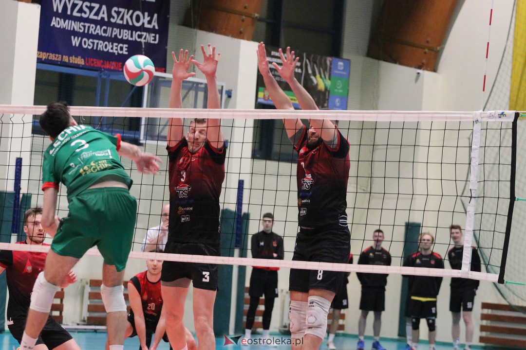 SPS Volley Ostrołęka - Lechia II Tomaszów Mazowiecki [24.01.2024] - zdjęcie #29 - eOstroleka.pl