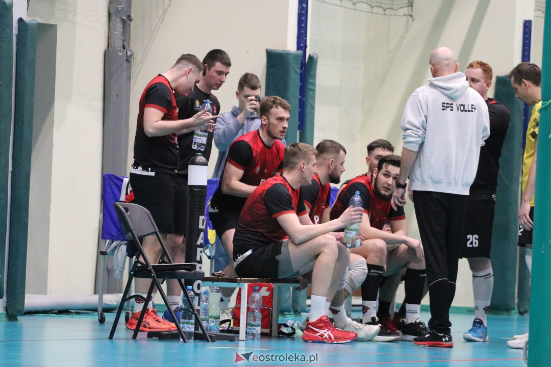 SPS Volley Ostrołęka - Lechia II Tomaszów Mazowiecki [24.01.2024] - zdjęcie #12 - eOstroleka.pl