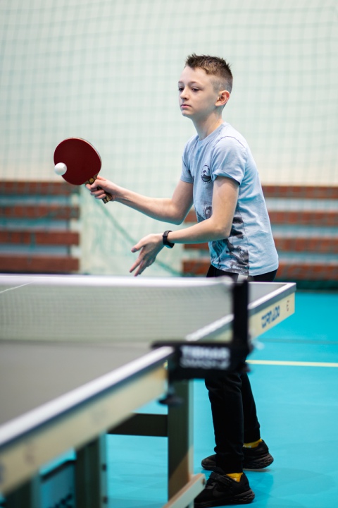 Ferie na sportowo - turniej tenisa stołowego - zdjęcie #21 - eOstroleka.pl