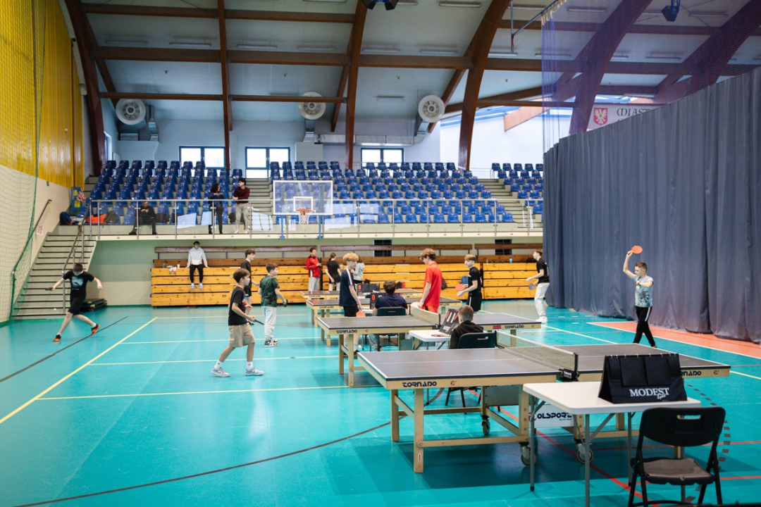 Ferie na sportowo - turniej tenisa stołowego - zdjęcie #15 - eOstroleka.pl
