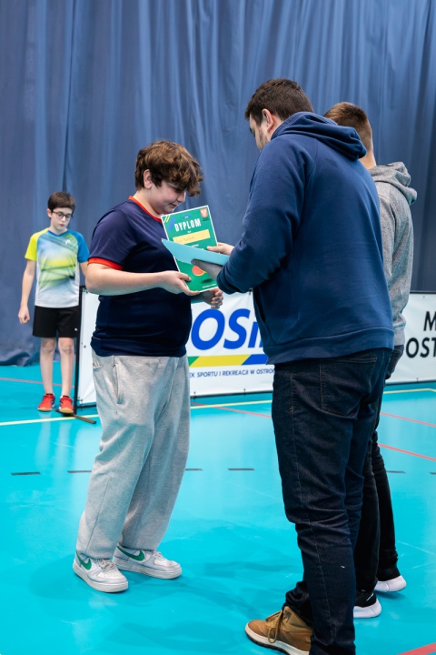 Ferie na sportowo - turniej tenisa stołowego - zdjęcie #13 - eOstroleka.pl
