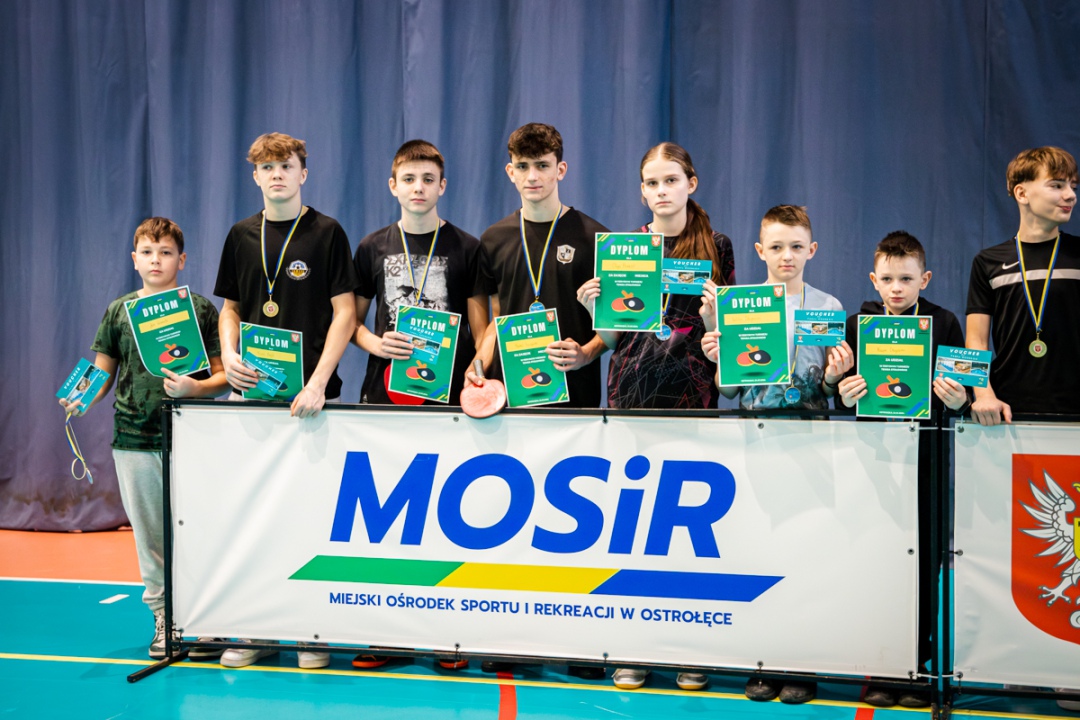 Ferie na sportowo - turniej tenisa stołowego - zdjęcie #3 - eOstroleka.pl