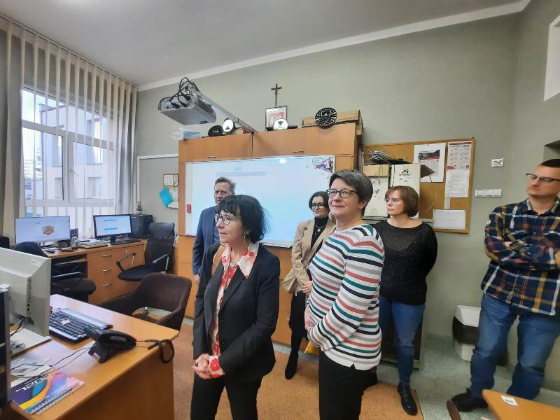 Goście z Meppen w Zespole Szkół Zawodowych nr 1 [ZDJĘCIA] - zdjęcie #10 - eOstroleka.pl