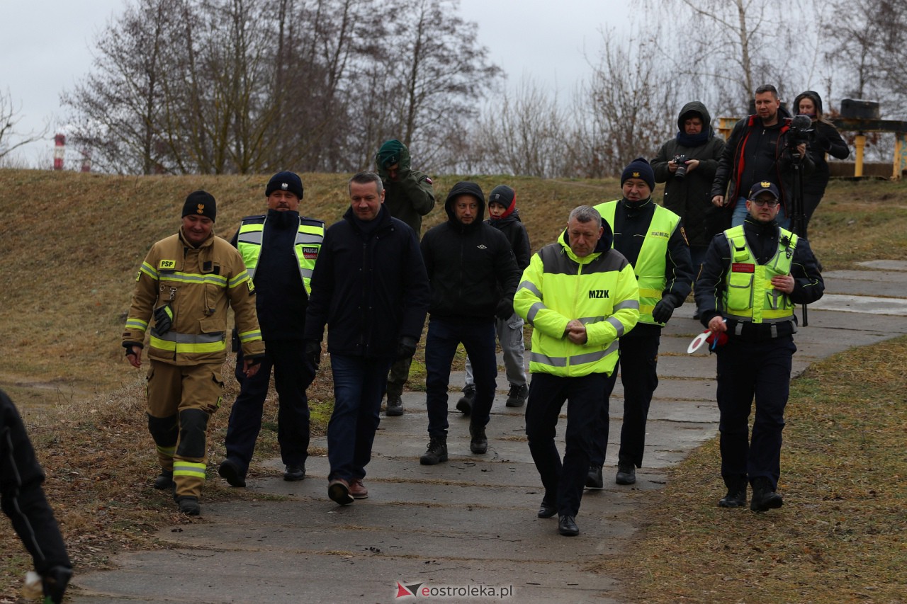 Ćwiczenia przeciwpowodziowe w Ostrołęce [3.02.2024] - zdjęcie #58 - eOstroleka.pl