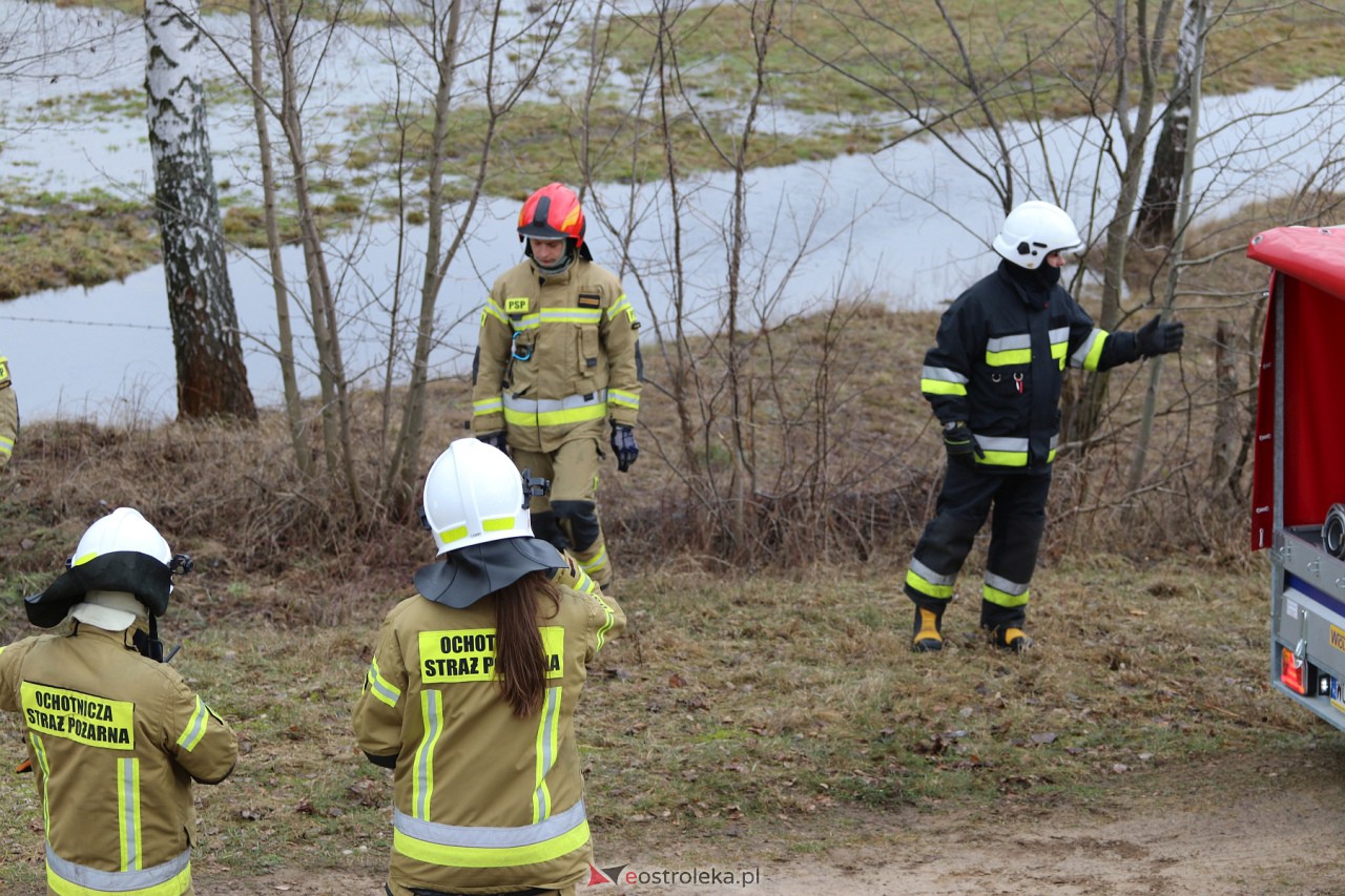 Ćwiczenia przeciwpowodziowe w Ostrołęce [3.02.2024] - zdjęcie #15 - eOstroleka.pl