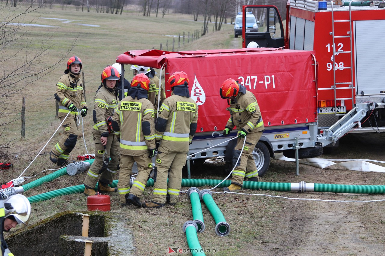 Ćwiczenia przeciwpowodziowe w Ostrołęce [3.02.2024] - zdjęcie #30 - eOstroleka.pl