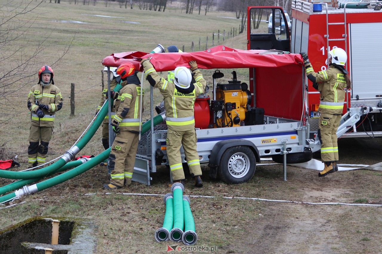 Ćwiczenia przeciwpowodziowe w Ostrołęce [3.02.2024] - zdjęcie #28 - eOstroleka.pl