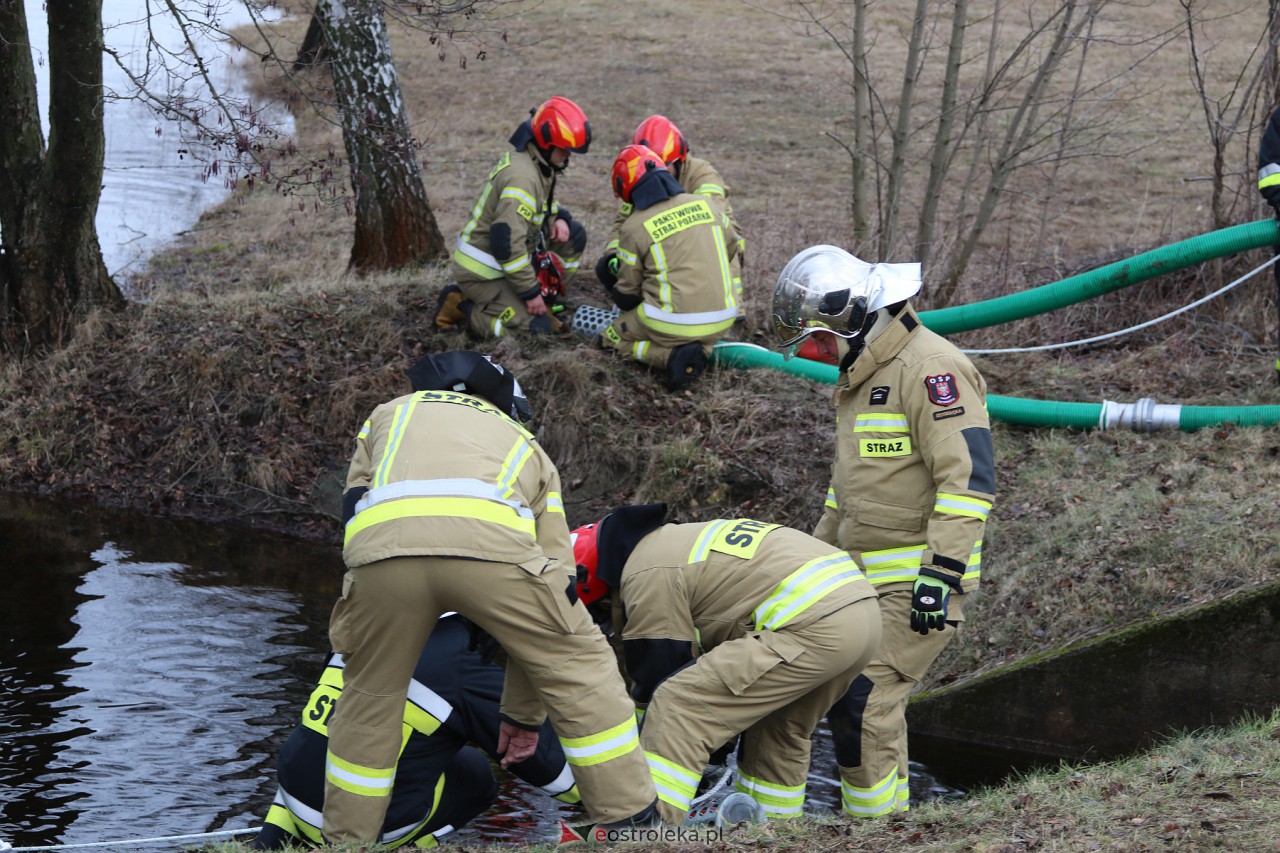 Ćwiczenia przeciwpowodziowe w Ostrołęce [3.02.2024] - zdjęcie #26 - eOstroleka.pl