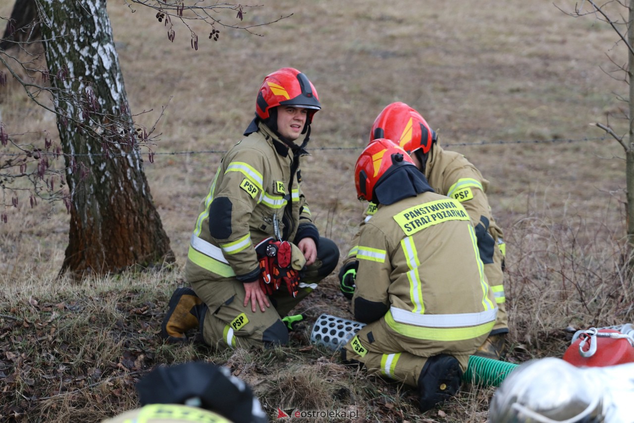 Ćwiczenia przeciwpowodziowe w Ostrołęce [3.02.2024] - zdjęcie #25 - eOstroleka.pl