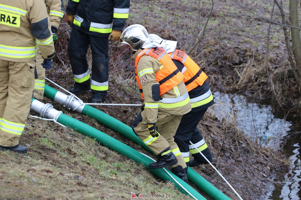 Ćwiczenia przeciwpowodziowe w Ostrołęce [3.02.2024] - zdjęcie #19 - eOstroleka.pl