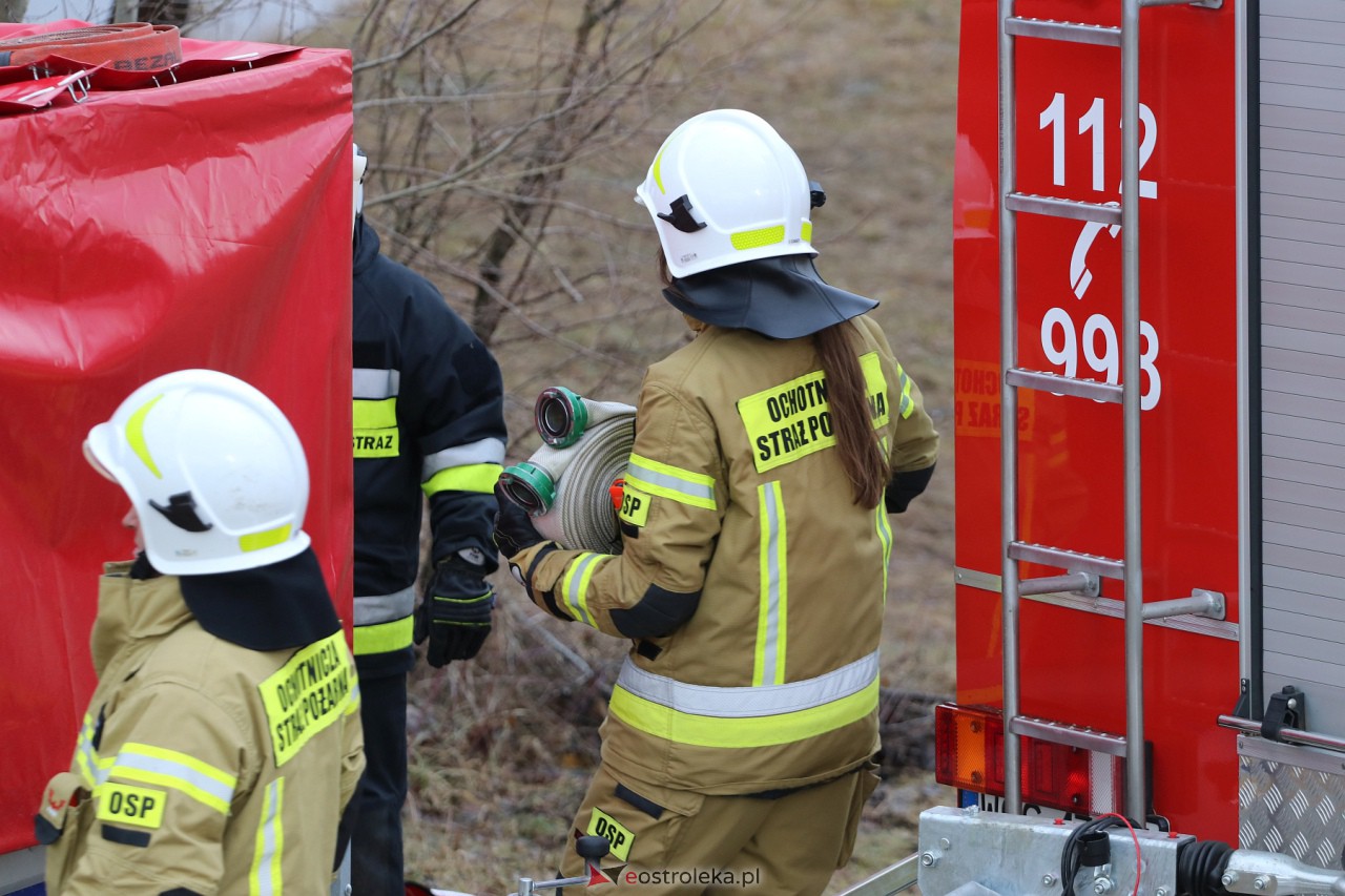 Ćwiczenia przeciwpowodziowe w Ostrołęce [3.02.2024] - zdjęcie #18 - eOstroleka.pl