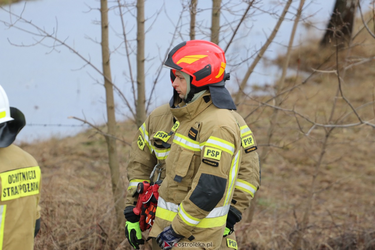 Ćwiczenia przeciwpowodziowe w Ostrołęce [3.02.2024] - zdjęcie #8 - eOstroleka.pl