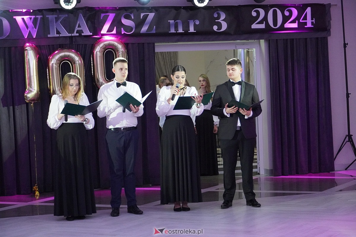 ZSZ 3 w Ostrołęce odlicza do matury! Studniówka 2024 [3.02.2024] - zdjęcie #270 - eOstroleka.pl