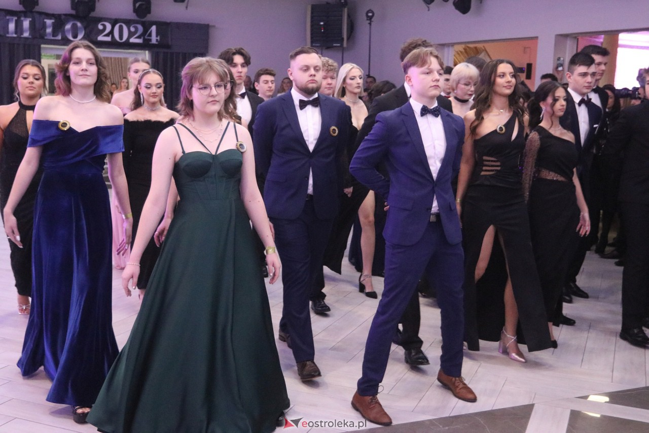 Studniówka II LO w Ostrołęce 2024 [10.02.2024] - zdjęcie #180 - eOstroleka.pl