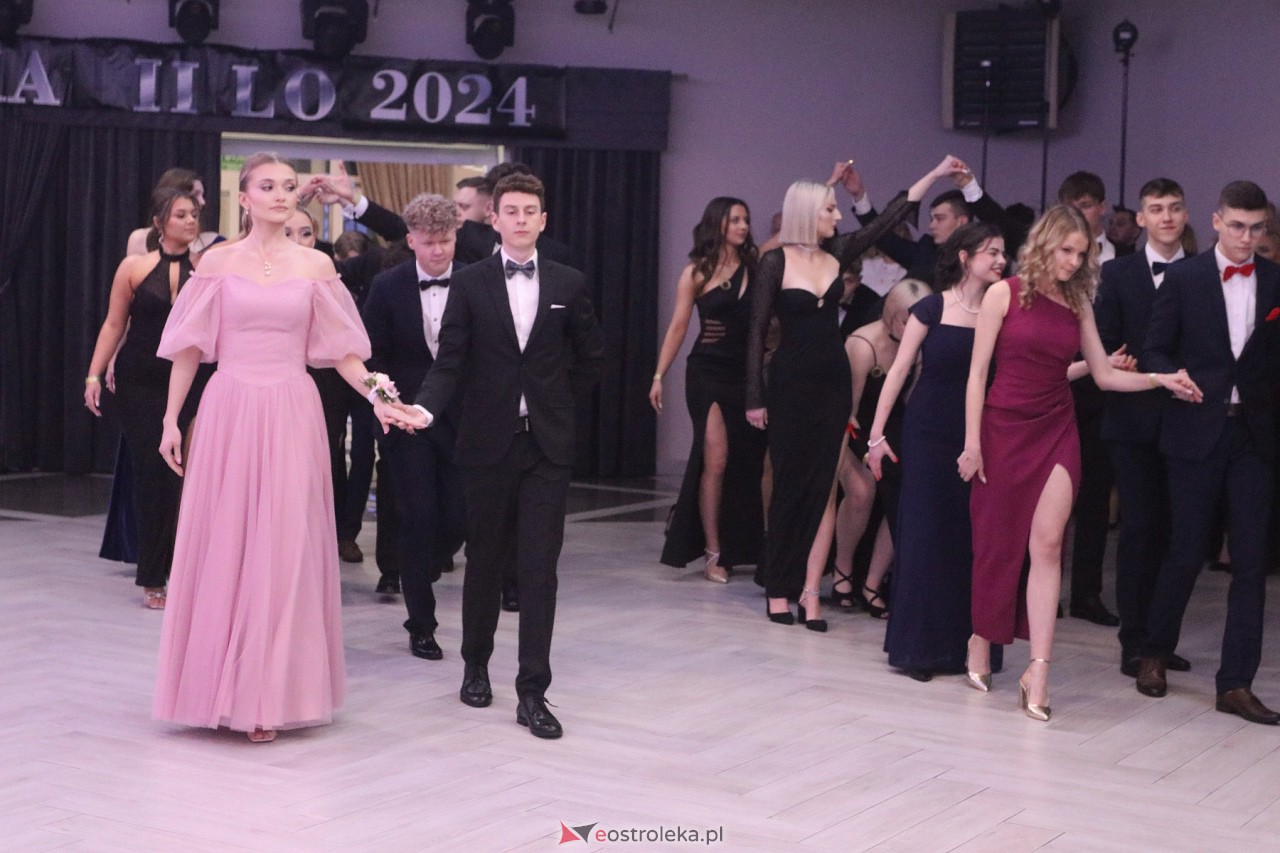 Studniówka II LO w Ostrołęce 2024 [10.02.2024] - zdjęcie #176 - eOstroleka.pl