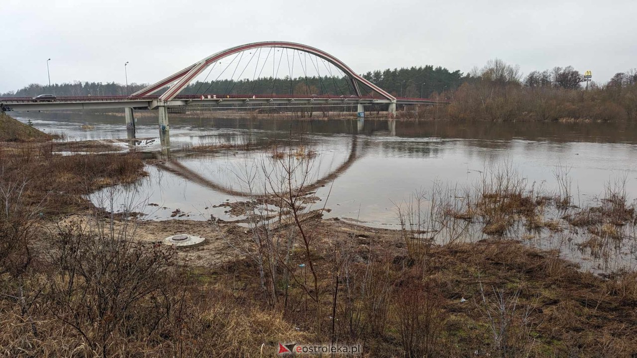 Poziom wody w Narwi - stan z 11 lutego 2024 [11.02.2024] - zdjęcie #60 - eOstroleka.pl