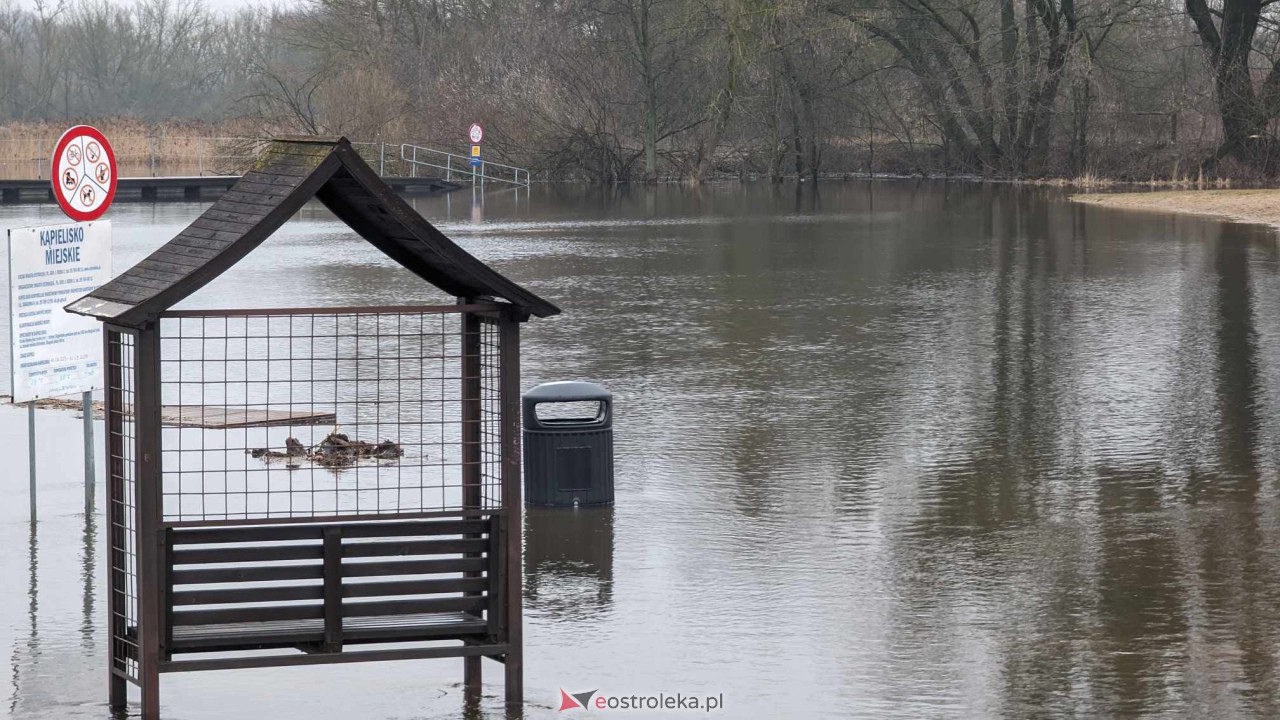 Poziom wody w Narwi - stan z 11 lutego 2024 [11.02.2024] - zdjęcie #89 - eOstroleka.pl