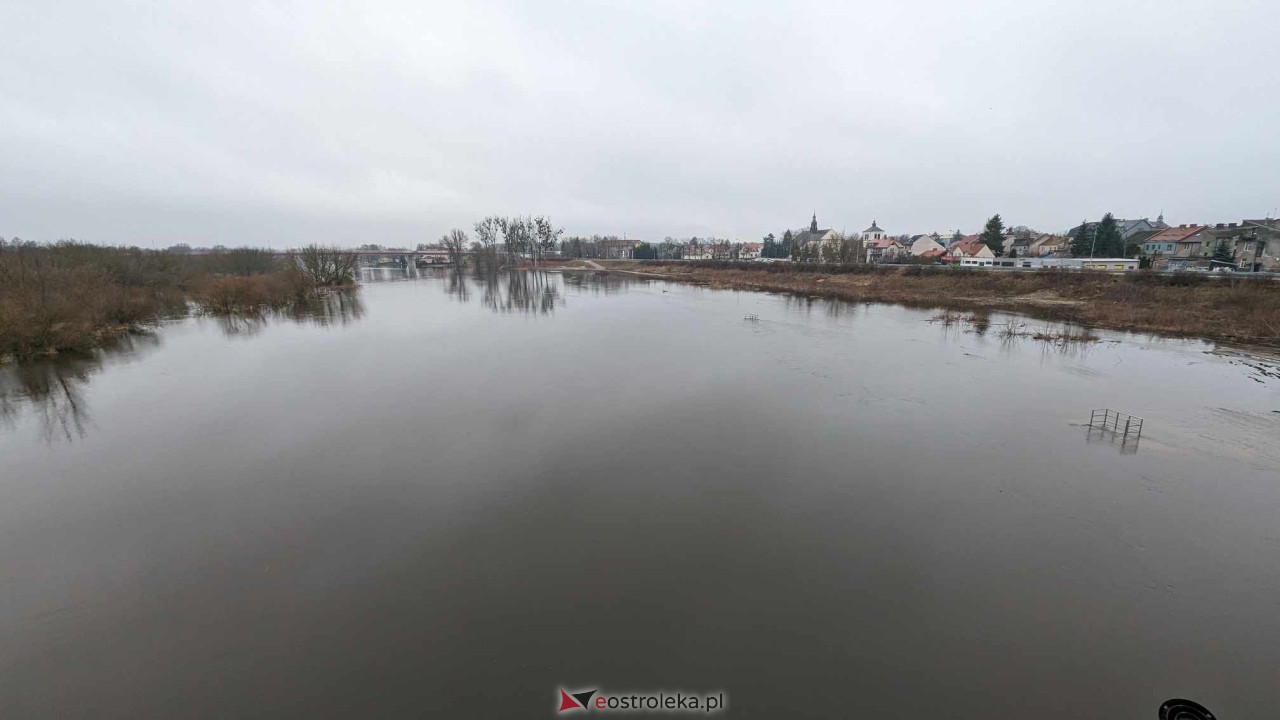 Poziom wody w Narwi - stan z 11 lutego 2024 [11.02.2024] - zdjęcie #101 - eOstroleka.pl